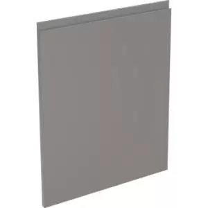 Image of Kitchen Kit Flatpack J-Pull Appliance Door Ultra Matt 715x596mm in Dust Grey Mdf