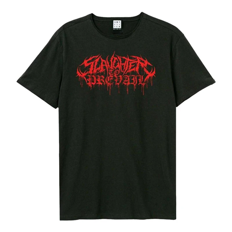 Image of Amplified Mens 1984 Slaughter To Prevail T-Shirt in Black Size: XS Black Male XS
