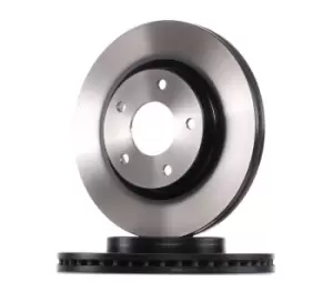 Image of TRW Brake disc NISSAN DF6471 402061KA3A Brake rotor,Brake discs,Brake rotors