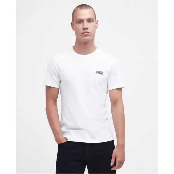 Image of Barbour International Small Logo T-Shirt - White L