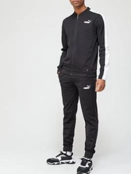 Image of Puma Baseball Tricot Tracksuit - Black