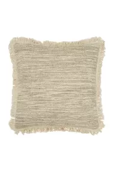 Image of Sienna Twill Woven Fringed Cushion