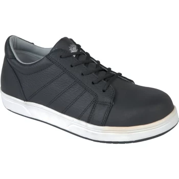 Image of 5125 Iconic Mens Black Safety Trainers - Size 10