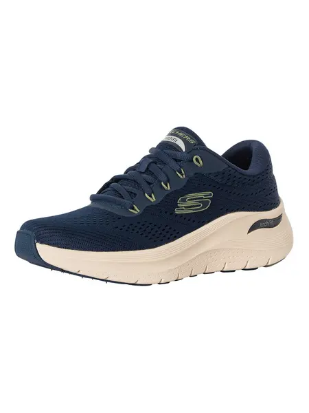Image of Skechers Arch Fit 2.0 Trainers Navy 9 UK