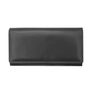 Image of PRIMEHIDE Verona Collection Purse 9 X Card Slot - Black