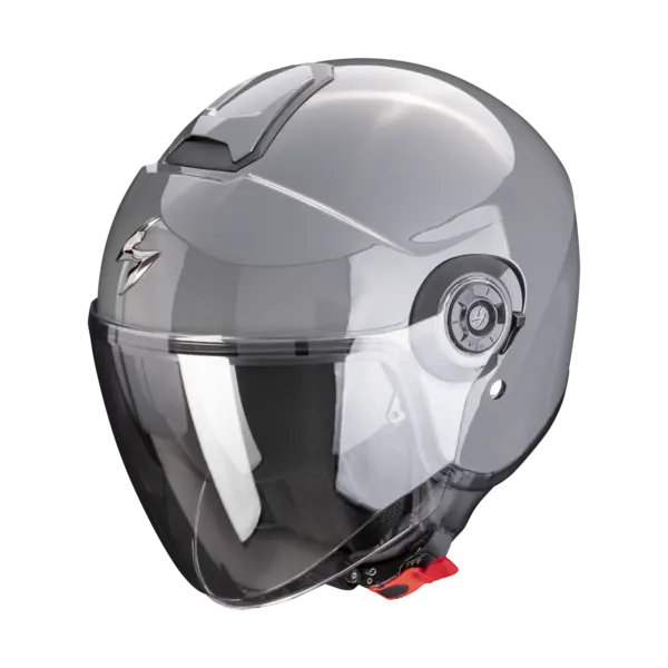 Image of Scorpion Exo-City II Solid Cement Grey Jet Helmet Size 2XL