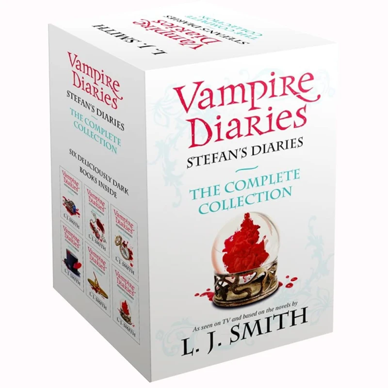 Image of Vampire Diaries Stefan's Diaries The Complete Collection Box Set LJ Smith L J Smith Books