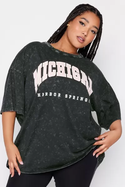 Image of Printed Oversized T-Shirt