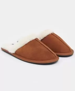 Image of Superdry Womens Slipper Mule Tan - Size: M