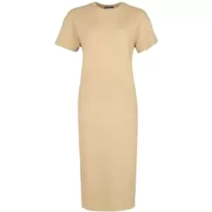 Image of Barbour International Reign T-Shirt Dress - Beige