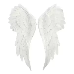 Image of Large Pair of Glitter Hanging Angel Wings (2/4)