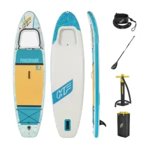 Image of Bestway - 11ft 2' Hydro-Force Panorama Inflatable Paddle Board SUP Set
