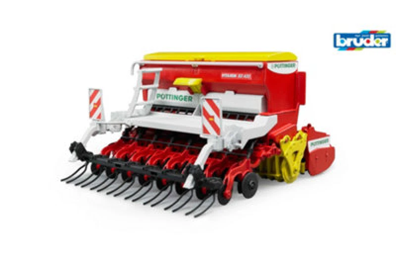 Image of Bruder Bruder 1:16 Pttinger Vitasem 302 ADD harrow-mount Multi unisex 01:16