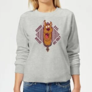 Image of Scooby Doo Where Are You? Womens Sweatshirt - Grey - M