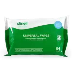 Image of Click Medical Clinell Universal Wipes, Pack of 84