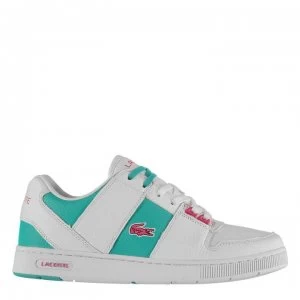 Image of Lacoste 90 Thrill Trainers - White/Green