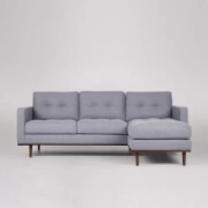 Image of Swoon Berlin Smart Wool Corner Sofa - Right Hand Side - Corner Sofa - Anthracite