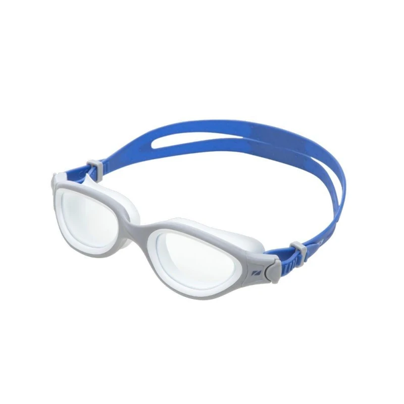 Image of Adults Ven X Clear Open Water Swimming Goggles Grey/Ryl Blue unisex One Size