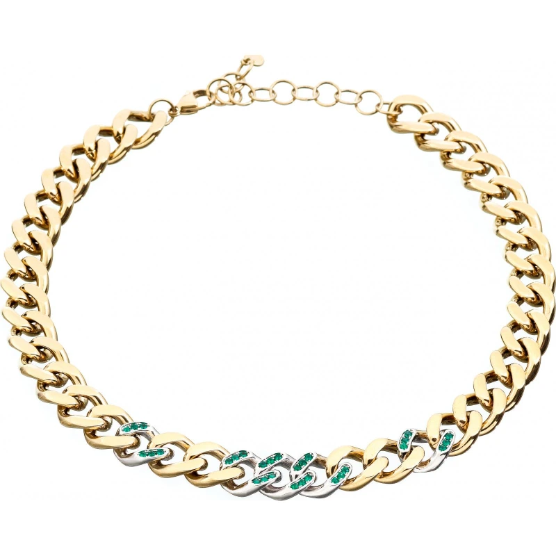Image of Chiara Ferragni Womens J19AUW47 Necklace in Gold Gold Female One Size