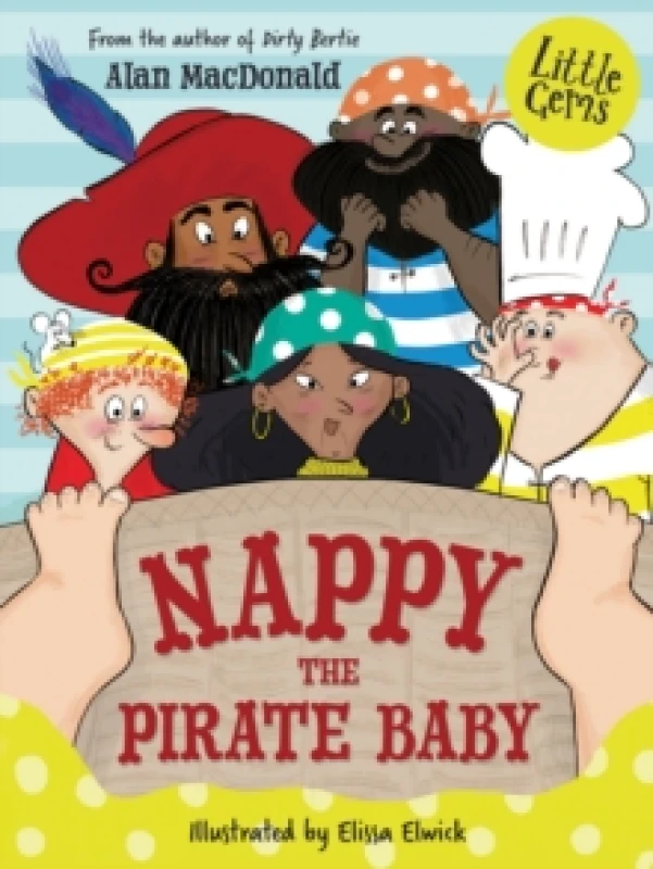 Image of Alan MacDonald Nappy the Pirate Baby Book Multi unisex