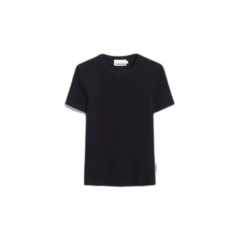 Image of ARMEDANGELS Womens T-Shirt ARMEDANGELS Maheraa Noir Female S