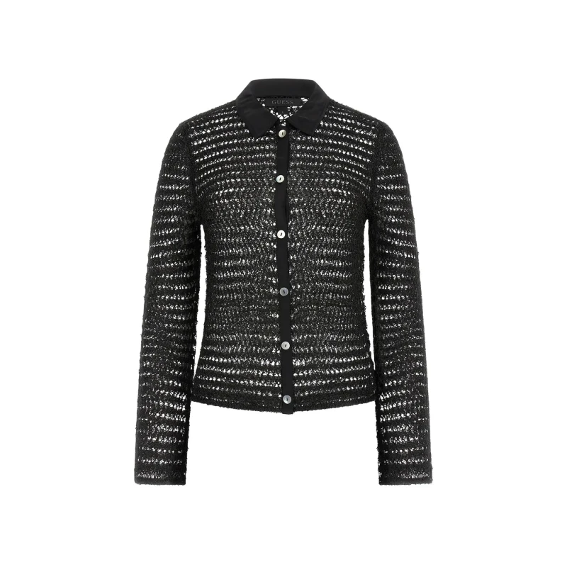 Image of Guess Womens buttoned cardigan Guess Bella Noir Female XL
