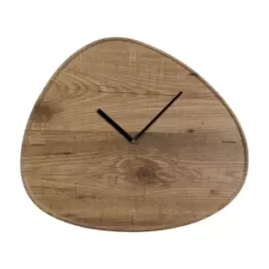 Image of Olivia's Jalo Natural Wood Veneer Tear Wall Clock