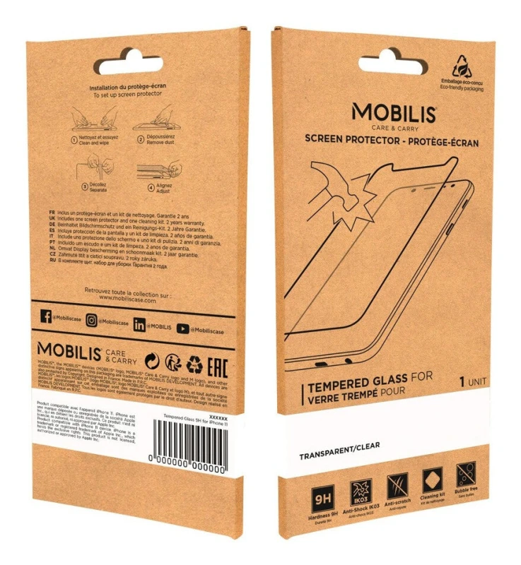 Image of Mobilis Mobilis 017080 mobile phone screen/back protector Clear screen protector Motorola 017080