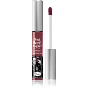 Image of theBalm Meet Matt(e) Hughes Long Lasting Liquid Lipstick Long-Lasting Liquid Lipstick Shade Confident 7.4 ml