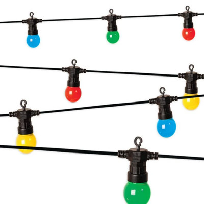 Image of Benross 20 Connectable Bulb String Light - Multi Colour 73390