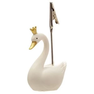 Image of Swan Princess Postcard and Memo Clip (Pack Of 4)