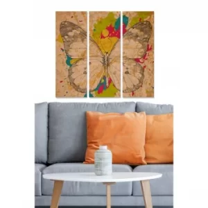 Image of MDF2495435 Multicolor Decorative MDF Painting (3 Pieces)