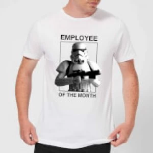 Image of Star Wars Employee Of The Month Mens T-Shirt - White - M
