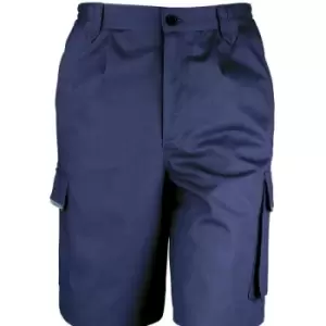Image of Result Unisex Work-Guard Action Shorts / Workwear (4XL) (Navy) - Navy