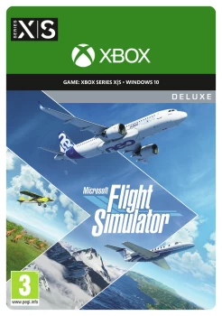 Image of Microsoft Flight Simulator Deluxe Edition Xbox Series X Game