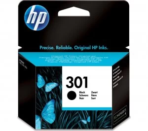 Image of HP 301 Black Ink Cartridge