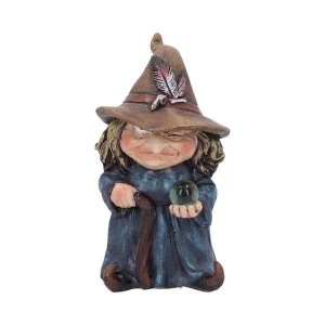 Image of Trouble Witch and Crystal Ball Figurine