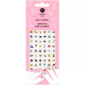 Image of Nailmatic Kids nail stickers for kids Happy