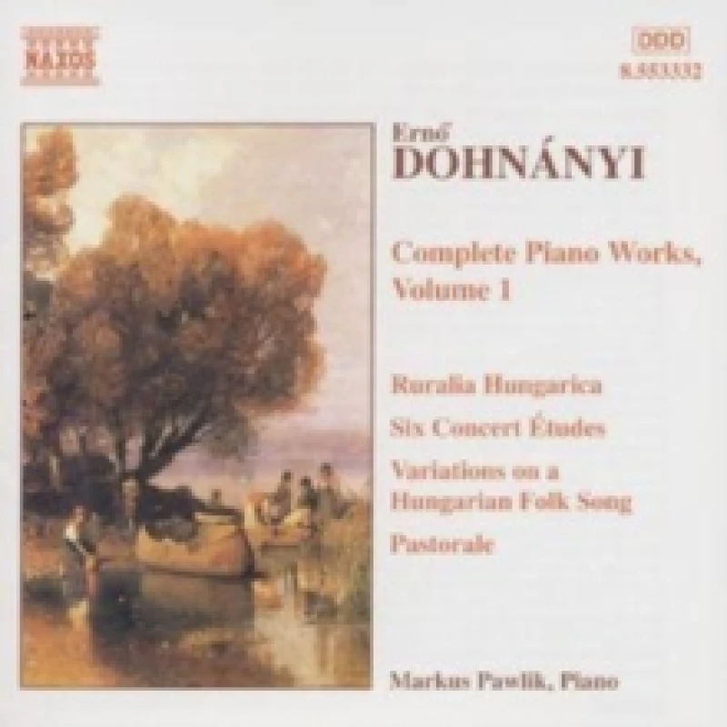 Image of Complete Piano Works, Volume 1 - Dohnanyi CD / Album