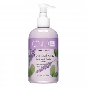 Image of CND Scentsations Lavender & Jojoba Hand Lotion 245ml