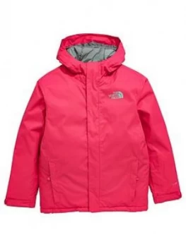 Image of The North Face Youth Snowquest Ski Jacket Pink Size 6 YearsXs Women