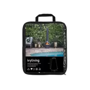 Image of Ivyline Waterproof Fireplace Cover In Eco-friendly Material H:132cm x W:59 Cm