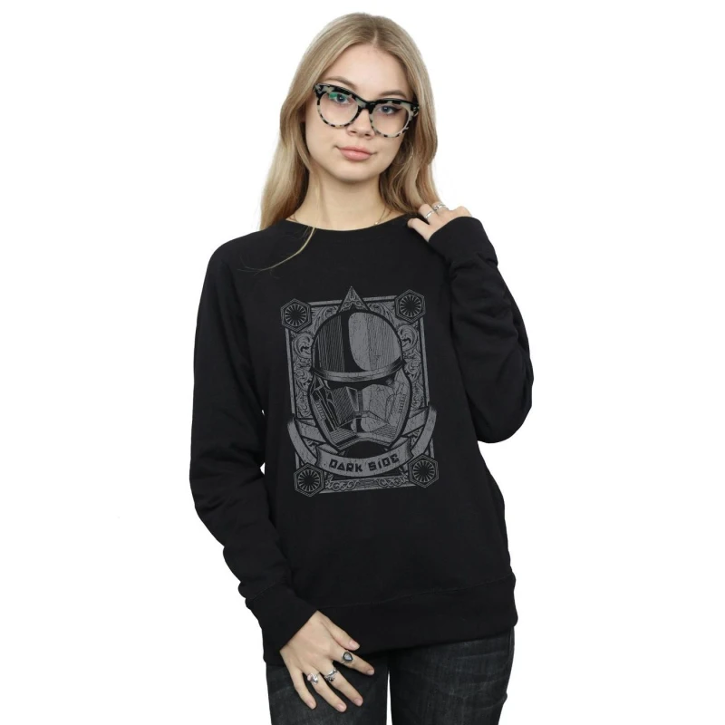 Image of Star Wars Trooper Dark Side Sweatshirt Black female