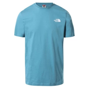 Image of The North Face The Simple Dome T Shirt - Storm Blue M9D