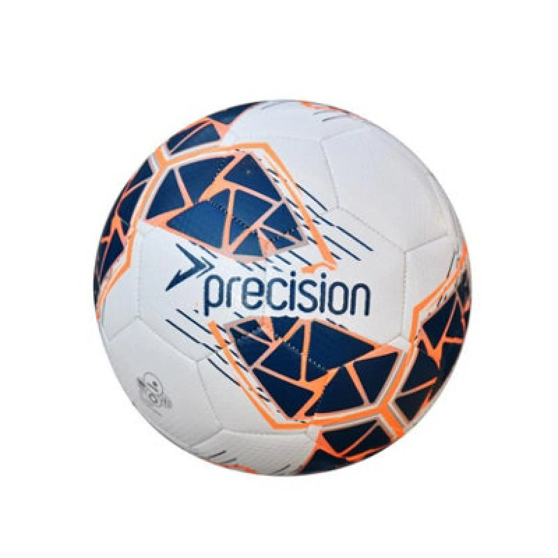 Image of Precision Fusion 2024 Mini Training Ball White/navy/fluorescent Orange (1)