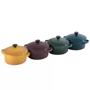 Image of Le Creuset Botanique Petite Round Casseroles (Set of 4)