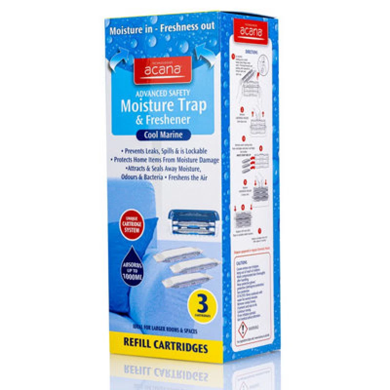 Image of Wilson Acana Ac5613 Acana Advanced Safety Moisture Trap Refills 3Pk