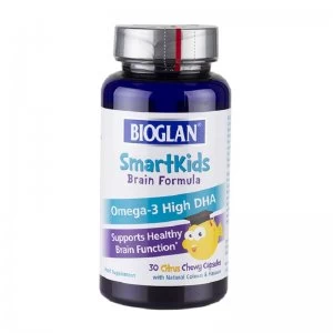 Image of Bioglan SmartKids Brain Formula 30 Citrus Chewy Capsules