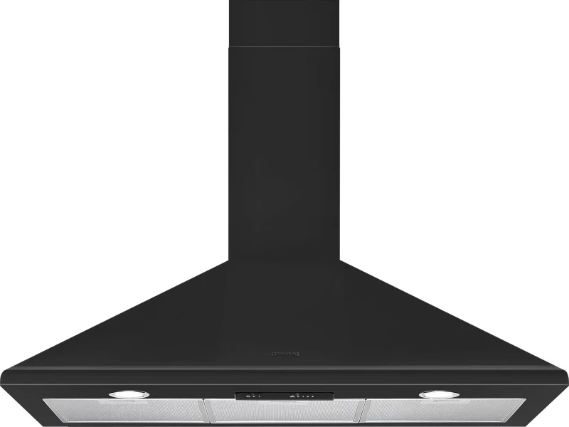 Image of Smeg Victoria KSED95MBL 90cm Chimney Cooker Hood - Black