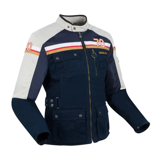 Image of Segura Mojo Jacket Navy Blue Gray Size S